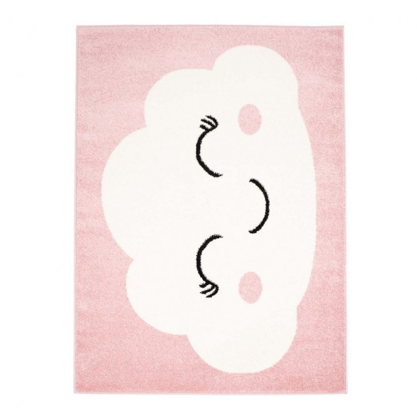 Очарователен розов килим за момичета Sleeping Cloud