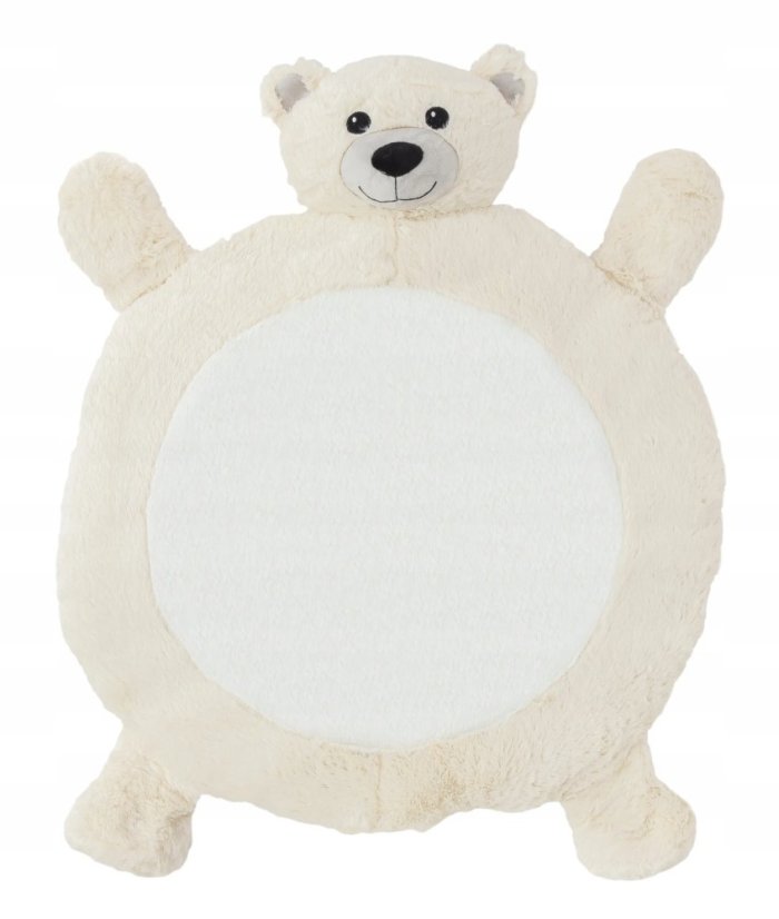 Tappeto morbido in peluche a pelo lungo - orsetto