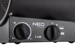 Elektromos fűtőberendezés 3kW ipari 90-066 NEO TOOLS