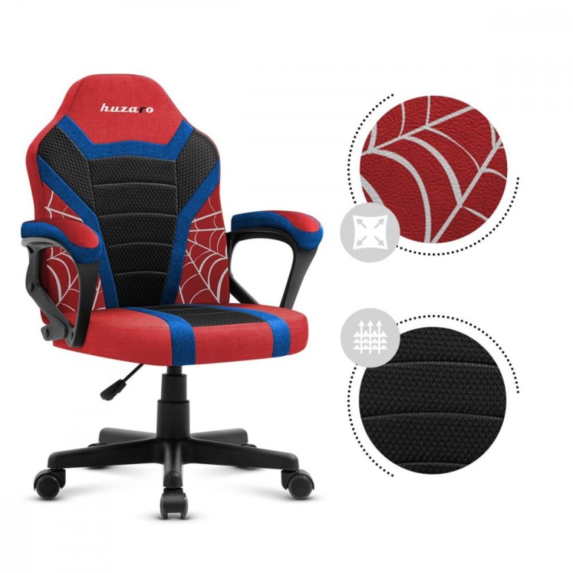 Pohodlné dětské herní křeslo s motivem SPIDERMAN