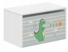 Detský úložný box s rozprávkovým dráčikom 40x40x69 cm