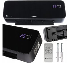 Vzduchová clona 2000 W - keramický ohřívač s termostatem