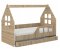 Otroška posteljna hišica s predalom 160 x 80 cm iz hrasta sonoma desno