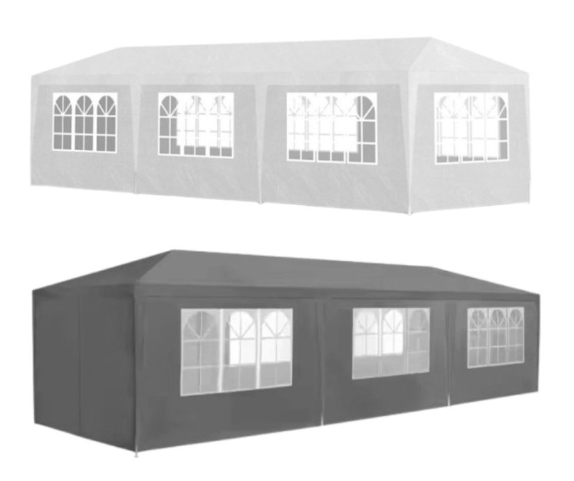 Záhradný stan / Pavilón 3 x 9 m – Ideálny pre oslavy a záhradné párty