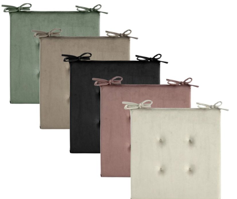 Bársony ülőpárna szegéllyel