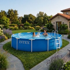 INTEX 28210ND – kruhový rámový zahradní bazén 366 x 76 cm