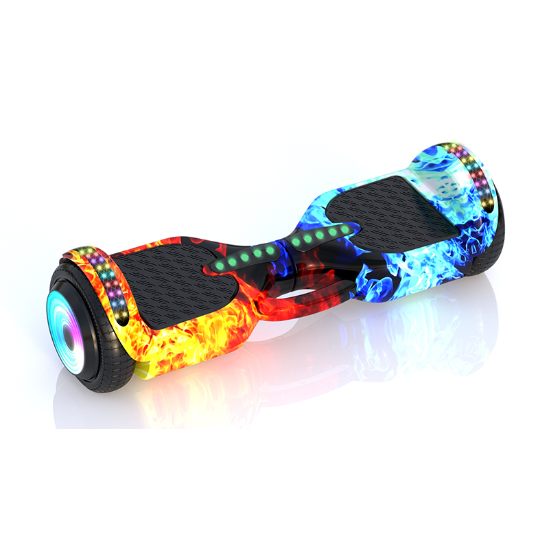 Hoverboard electric cu motive graffiti colorate - Bluetooth, LED, 250 W