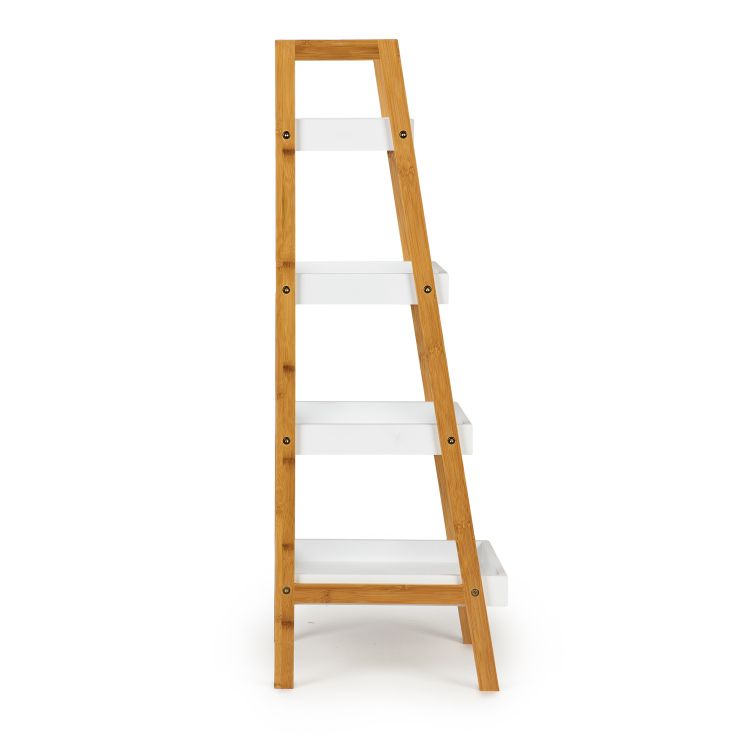 Moderný regál vhodný do každej izby v univerzálnej kombinácii farieb