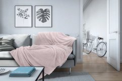 Rosa Decke 200 x 220 cm - DIAMOND
