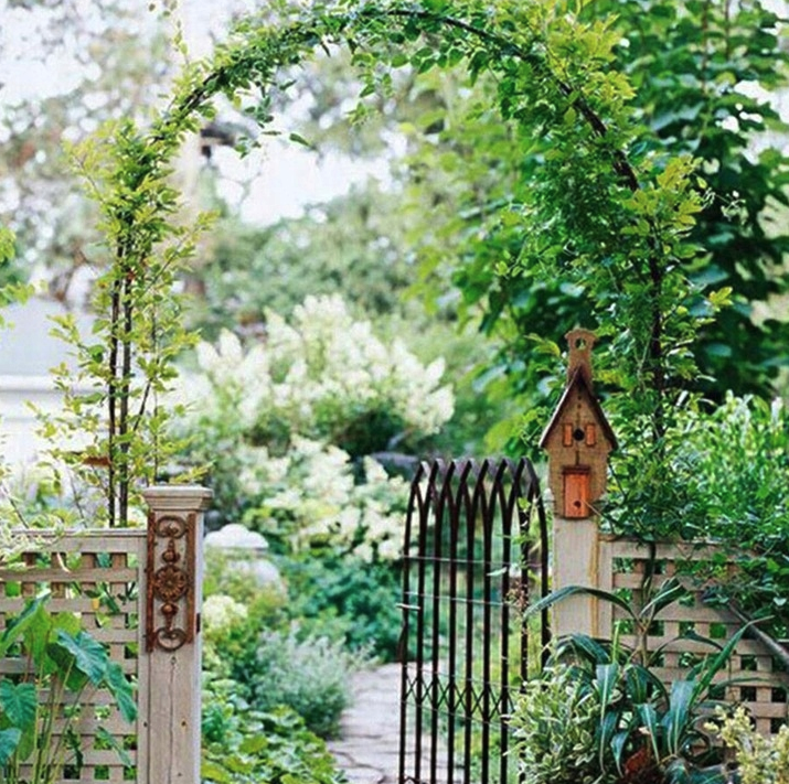 Vrtna pergola luk za penjačice 140 x 38 x 240 cm