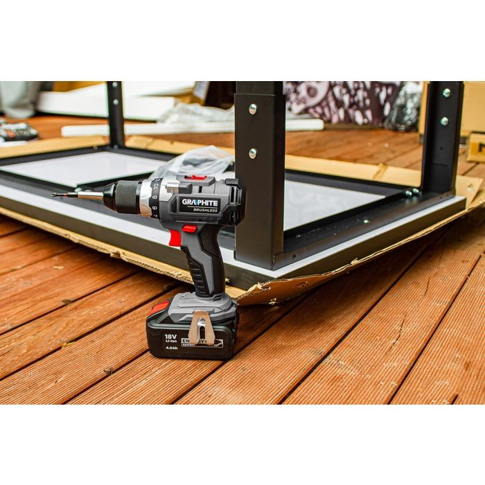 Aku vrtačka Energy + 18V, Li-Ion, 58G012 GRAPHITE