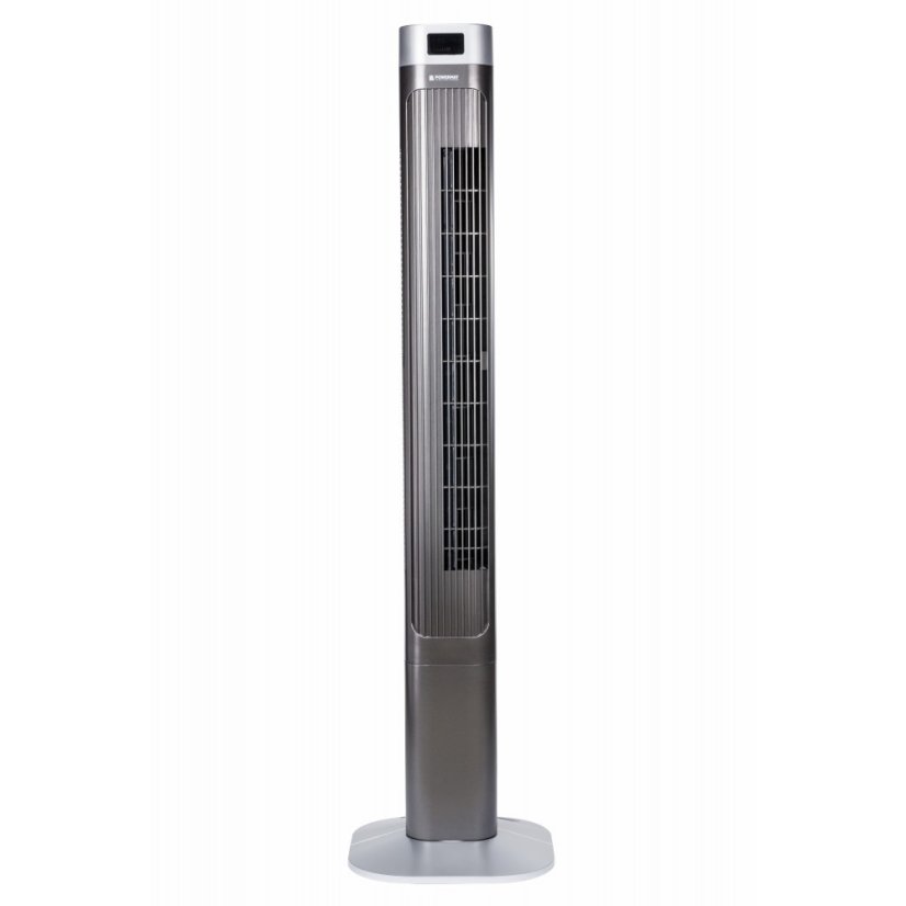 Vežový ventilátor s výkonom 90 W Powermat Grey Tower-120