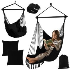 Függő BOHO brazil 2in1 karosszék párnákkal