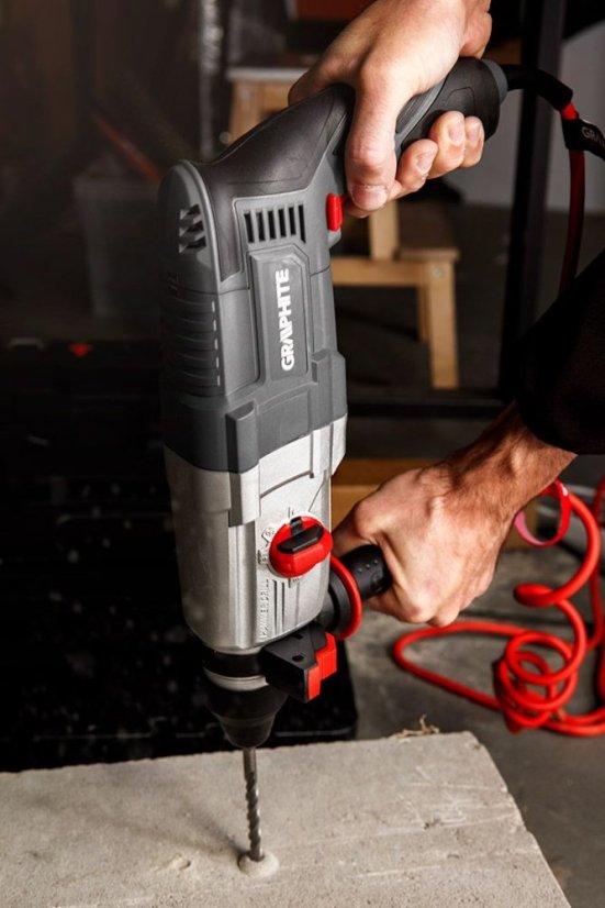 Schlagbohrmaschine SDS+ 800 W im Koffer