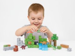 Set di costruzioni magnetiche - set di cubi magnetici da 142 pezzi con dinosauri
