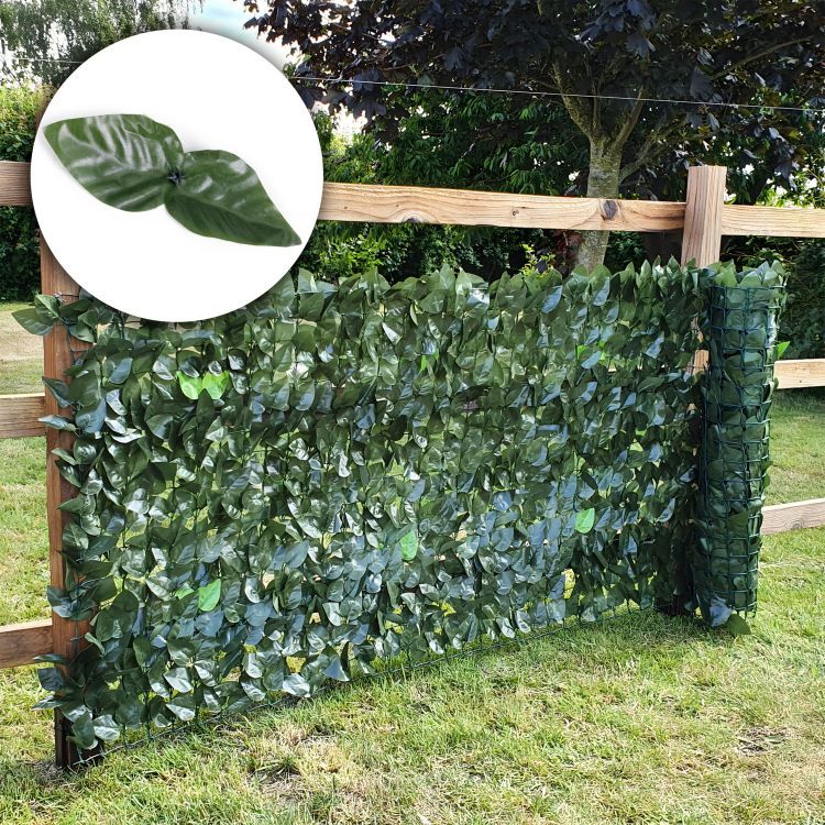 Künstliche Efeu-Hecke 300x100 cm