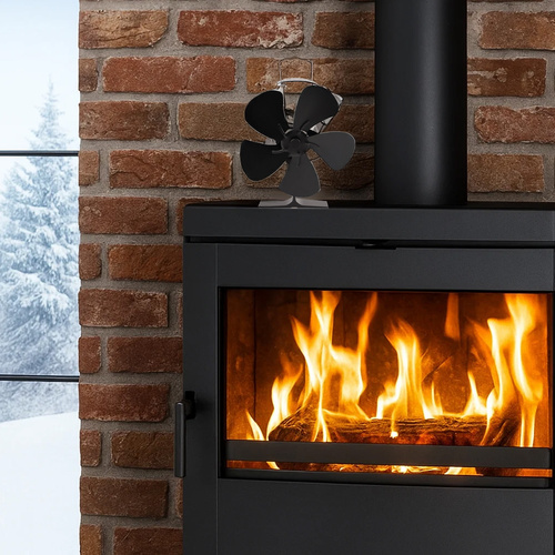 Ventilator za kamin s 5 lopatica