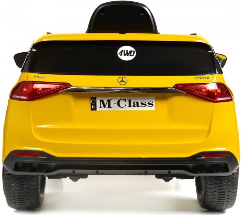 Kinderelektroauto Mercedes-Benz W166 gelb