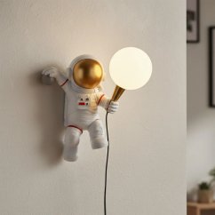 Dětské nástěnné svítidlo Astronaut