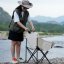 Sedia da trekking pieghevole con pratica custodia