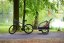 Remorcă pentru biciclete cu 2 locuri cu amortizor + JOGGER roșu