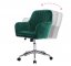 Kvalitetna smaragdno zelena uredska stolica