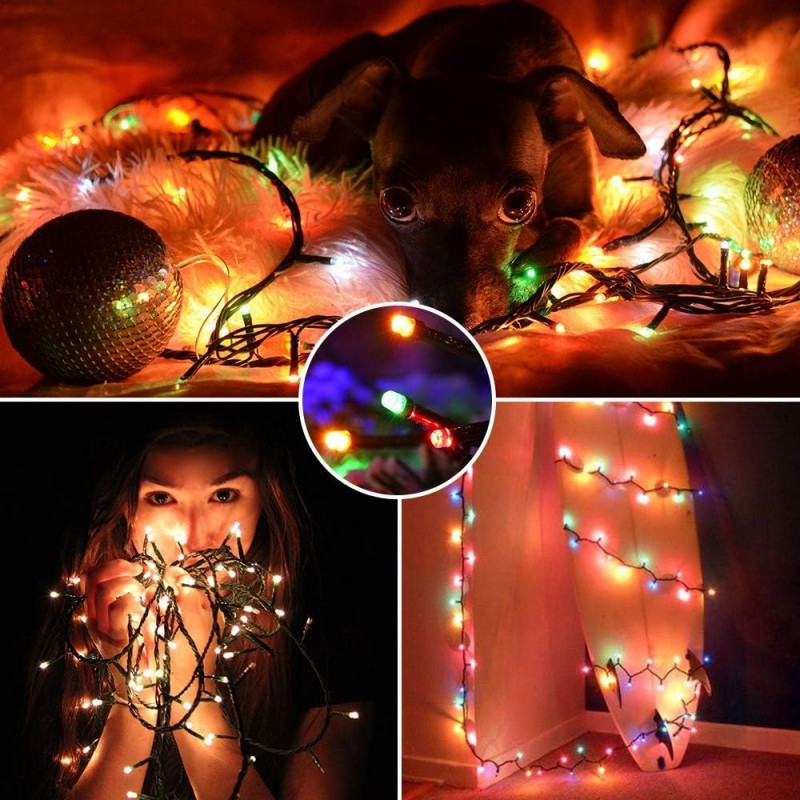 Vianočné LED osvetlenie na stromček - multicolor