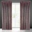 Perdele negre de lux cu imprimare de cupru 135 x 270 cm