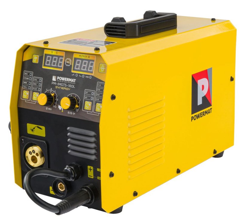 Mașină de sudură cu invertor fără gaz PM-IMGTS-180L - MIG-MAG / FLUX / MMA / LIFT-TIG