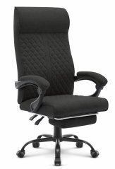 Scaun de birou ergonomic HC-1030, cu șezut cu arc și o capacitate de încărcare de 120 kg – negru