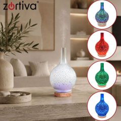 Ultrahangos párásító és aroma diffúzor LED világítással