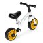 Dječji bicikl bez pedala ECOTOYS - Boja: Bijelo-crna