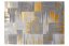 Moderan sivi tepih za dnevni boravak sa zlatnim motivom - Veličina: Širina: 120 cm | Duljina: 170 cm