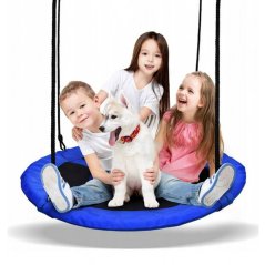 Hängender Schaukelring für Kinder in Blau