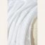 Perdea albă de înaltă calitate  Marisa  cu inele argintii 140 x 280 cm