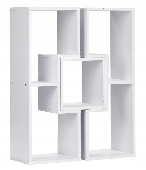 Weißes modulares Regal
