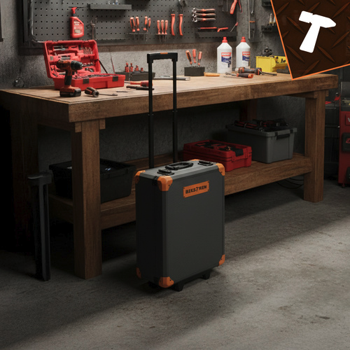 1000 darabos Bigstren szerszámkészlet alumínium koff erban