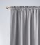 Lepa svetlo siva zatemnitvena zavesa z nagubanim trakom 140 x 280 cm