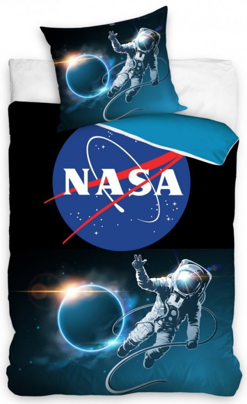 Chlapčenské posteľné obliečky s vesmírnym motívom NASA