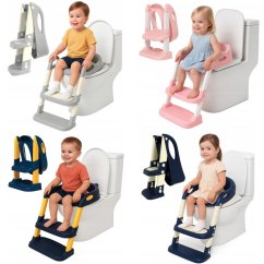 Gyermek WC-ülőke lépcsővel