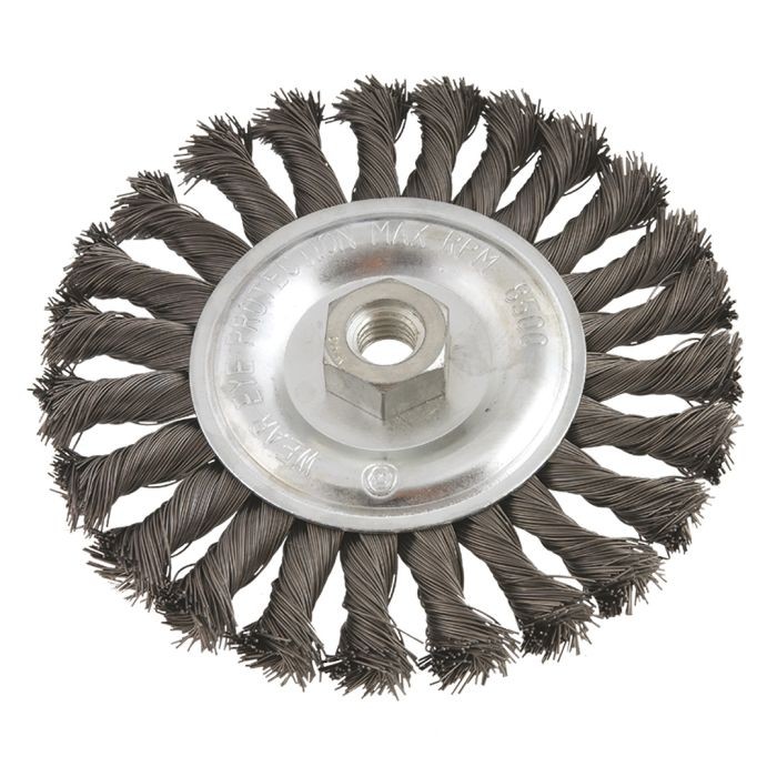 Perie roată de sârmă 150 mm x m14 62H141 VERTO