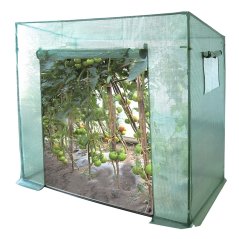 Praktischer Gartencontainer mit den Maßen 200 x 80 x 170/148 cm