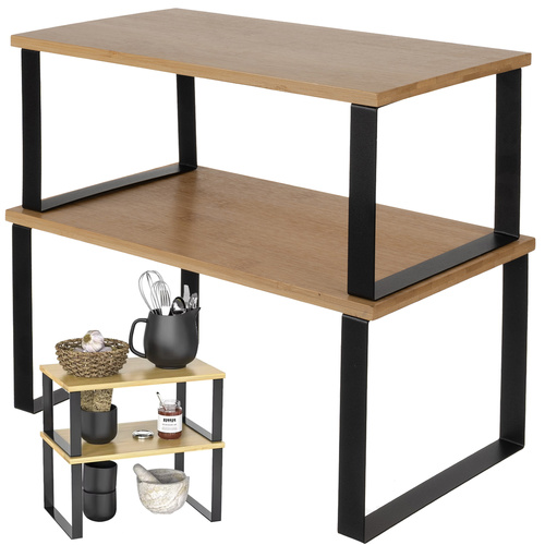 Bambusový organizér na koreniny – 2 ks