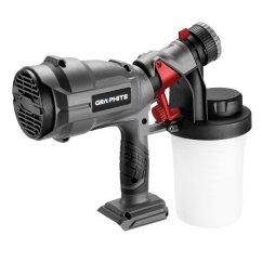 Razpršilna pištola HVLP Energy + 18V, Li-Ion, brez baterije 58GE103 GRAPHITE