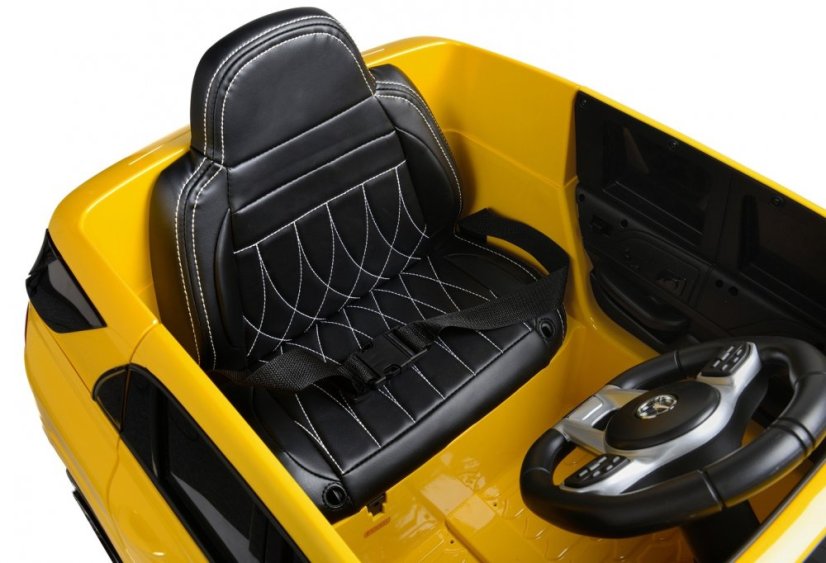 Detské elektrické autíčko Mercedes-Benz W166 žltá