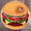 Osuška na pláž HAMBURGER Osuška na pláž HAMBURGER