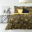 Bavlnené posteľné obliečky so žltým kvetinovým motívom - Rozmer: 3 časti: 1ks 200x220 + 2ks 70 cmx80