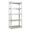 Stabilni metalni stalak za odlaganje sa 5 polica 180 x 90 x 40 cm