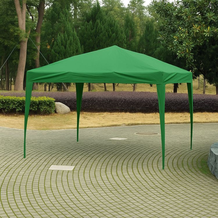 Tenda da giardino con 4 pareti 3x3 m