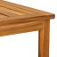 Tavolino laterale in legno di acacia - 45 x 45 x 45 cm